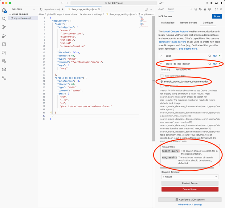 INTRODUCING MCP SERVER FOR ORACLE DATABASE visual data 8